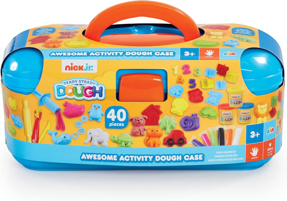 Mallette de pâte à modeler et accessoires 40 morceaux Nick Jr. (3 ans et plus)