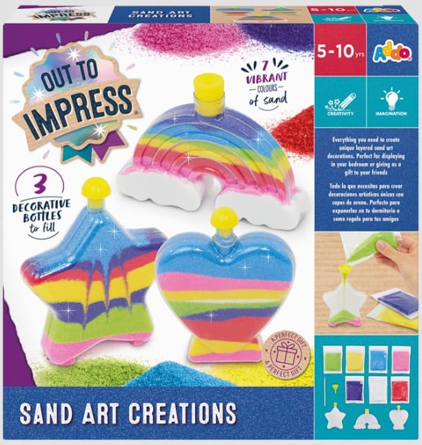 Ensemble de création de bouteilles de sable (5 à 10 ans)