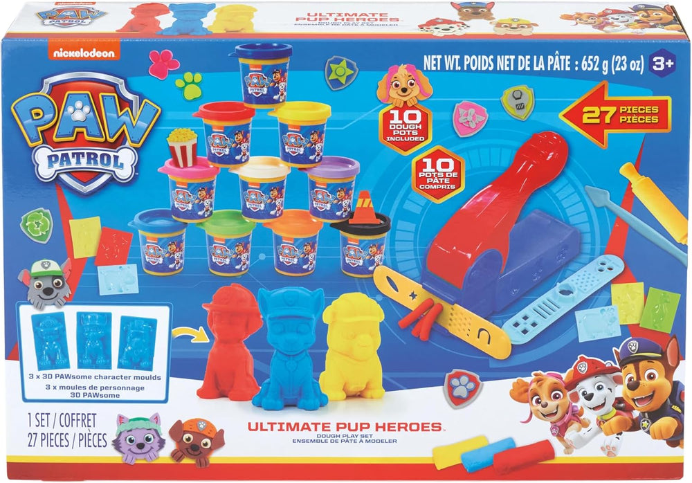 Ensemble de pâte à modeler et accessoires Pat Patrouille (3 ans et plus)