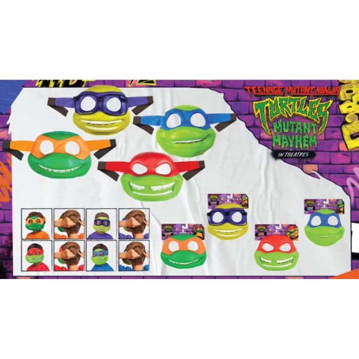 Masque pour enfants de Tortues Ninja (TMNT)