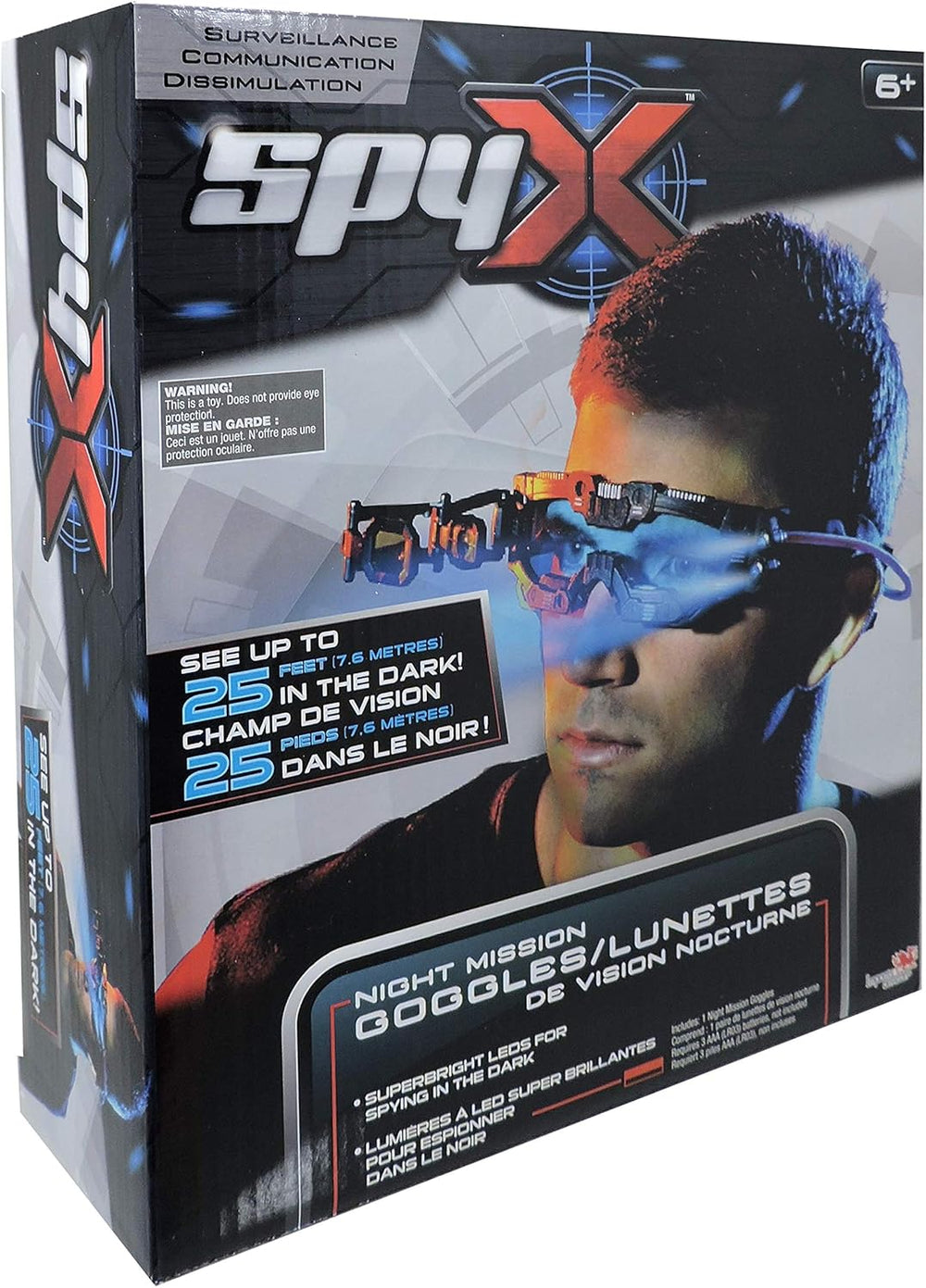 Lunettes de vision nocturne Spy X (6 ans et plus)
