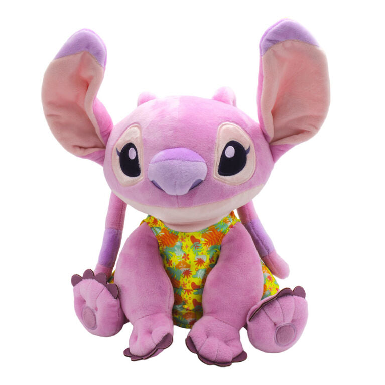 Peluche Angel de Lilo & Stitch chandail hawaïen jaune