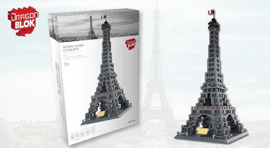 Tour Eiffel 1002 morceaux Dragon Blok (6 ans et plus)