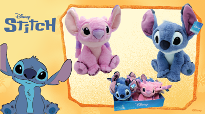 Peluche douce Stitch ou Angel