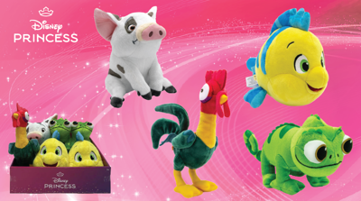 Peluche animal des princesses de Disney (modèle varié)