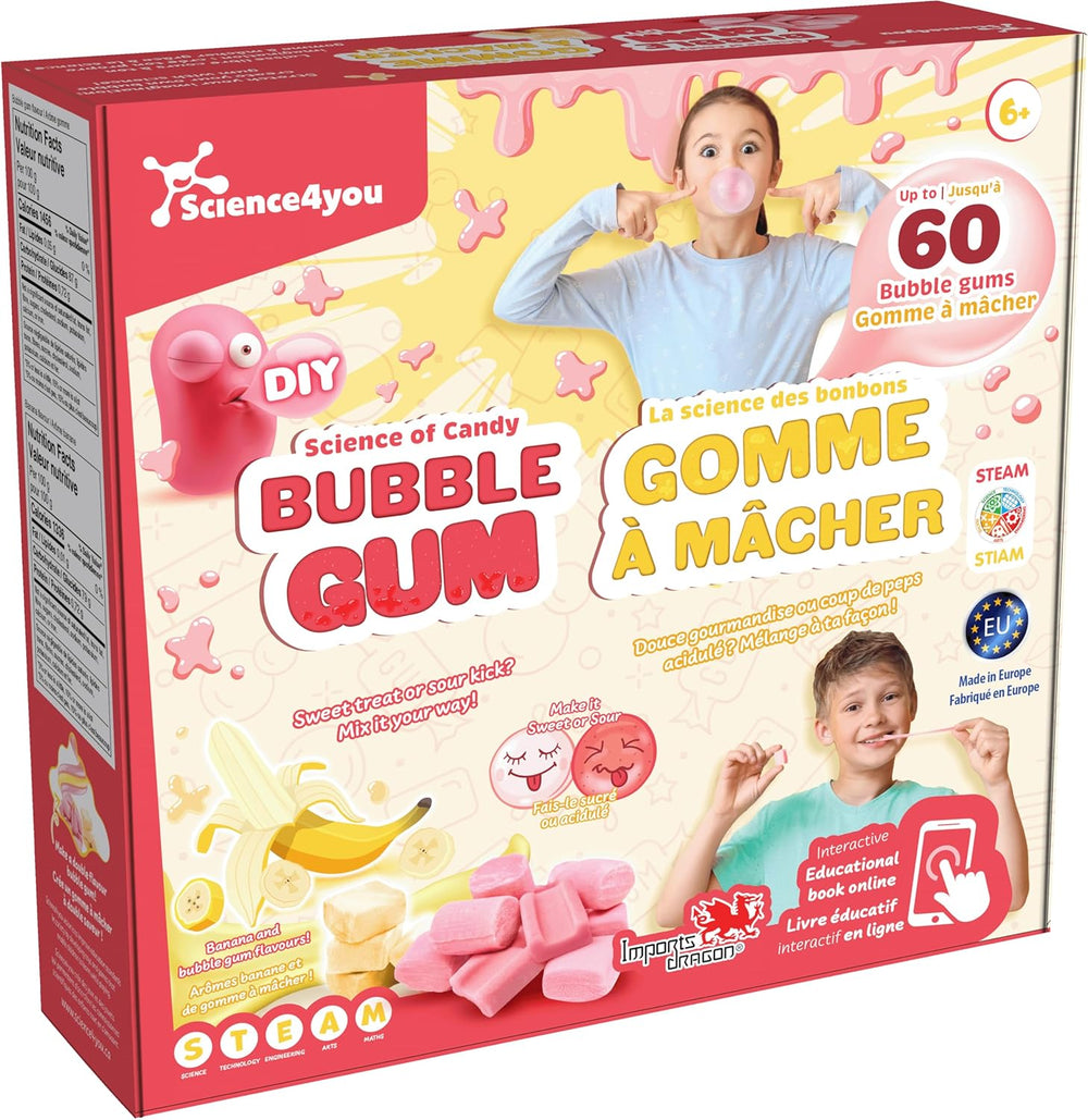 Ensemble de création la science des bonbons gomme à mâcher (6 ans et plus)