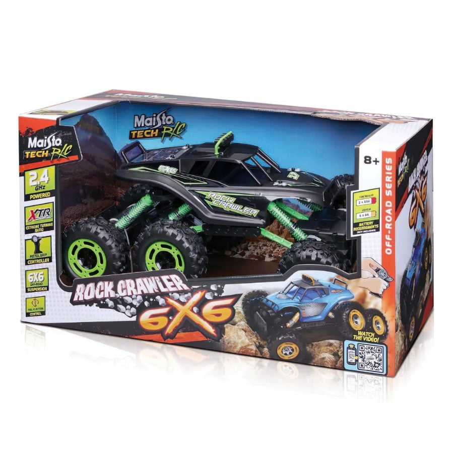 VTT Rock Crawler 6x6 téléguidé (8 ans et plus)
