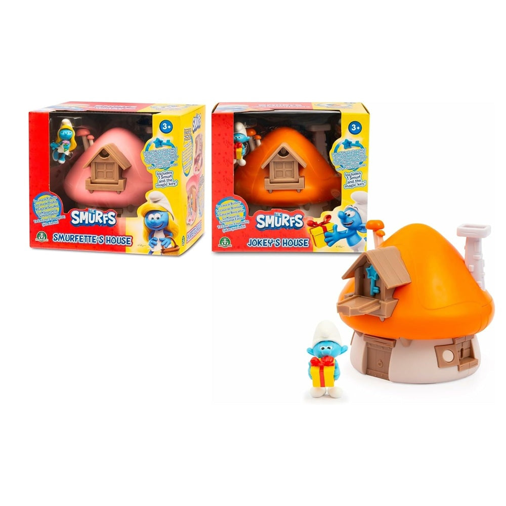 Ensemble de maison et figurine Les Schtroumpfs (3 ans et plus)