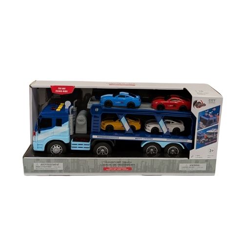 Camion de transport de véhicules Dragon Wheels (3 ans et plus)