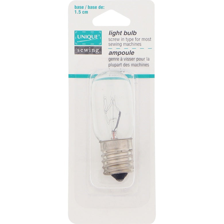 Ampoule pour machine à coudre 1,5 cm