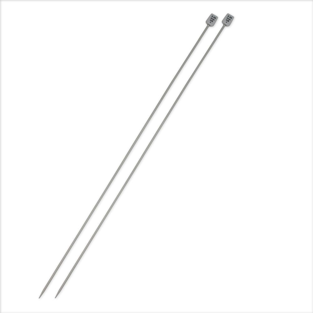 Aiguille à tricoter 35 cm en plastique Unique (paquet de 2)