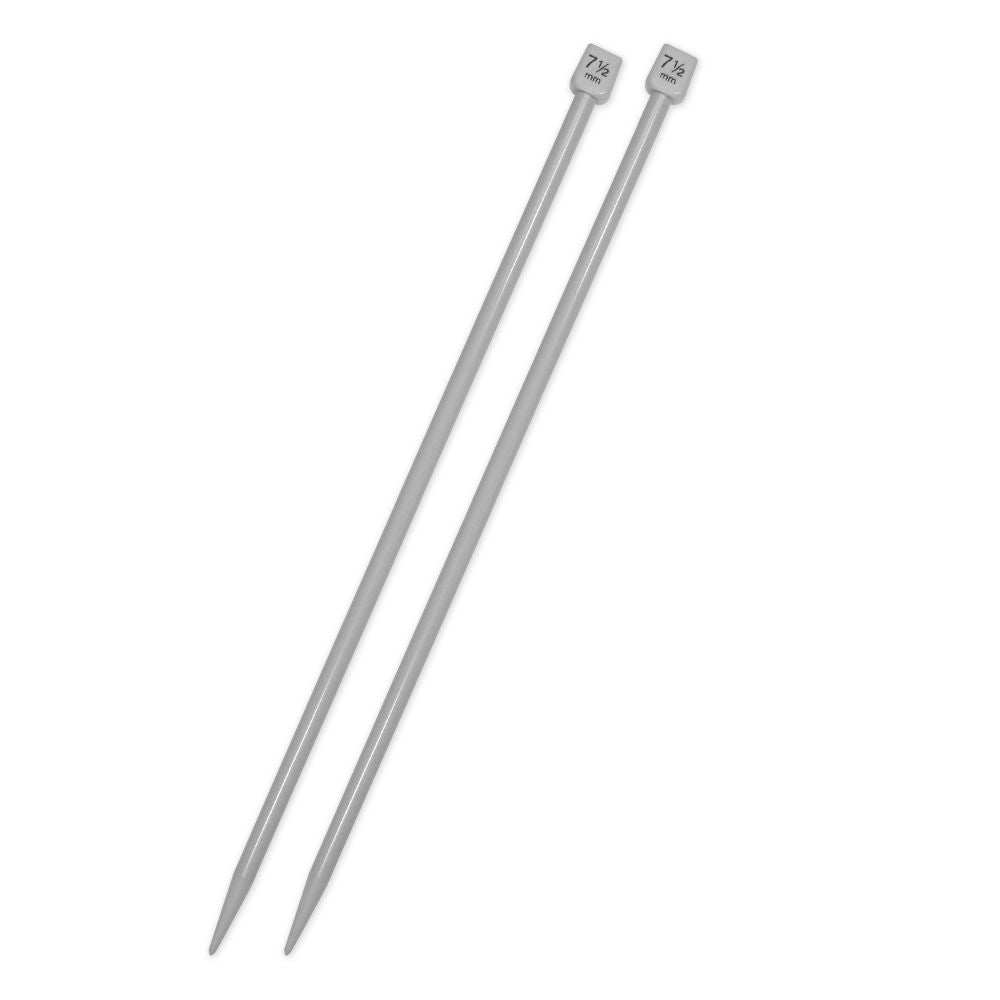 Aiguille à tricoter 35 cm en plastique Unique (paquet de 2)