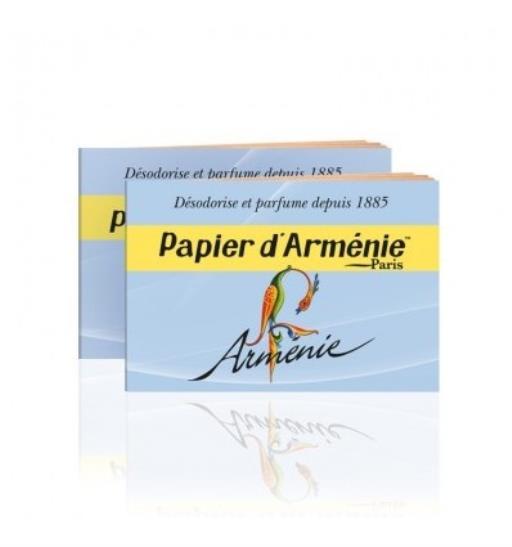 Papier d'arménie bleu