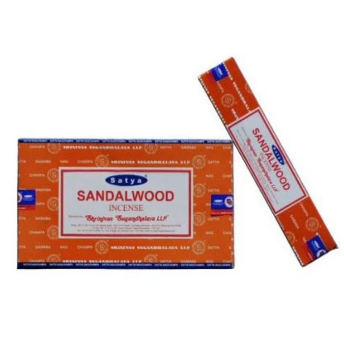 Bâtons d'encens 15 g Satya Nag Champa bois de santal