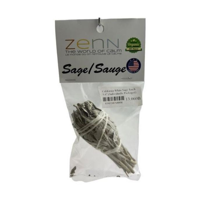 Sauge blanche californienne en bâton Zenn
