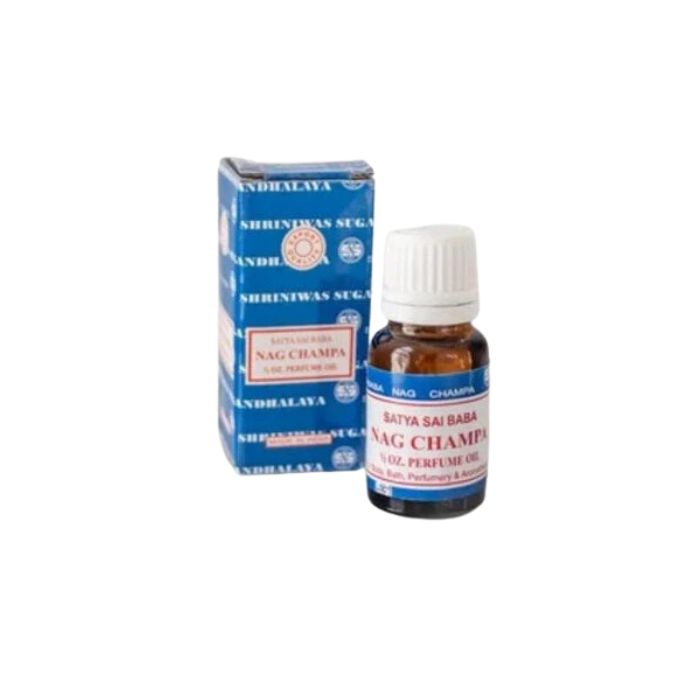 Huile aromatique 15 ml nag champa plumeria et bois de santal