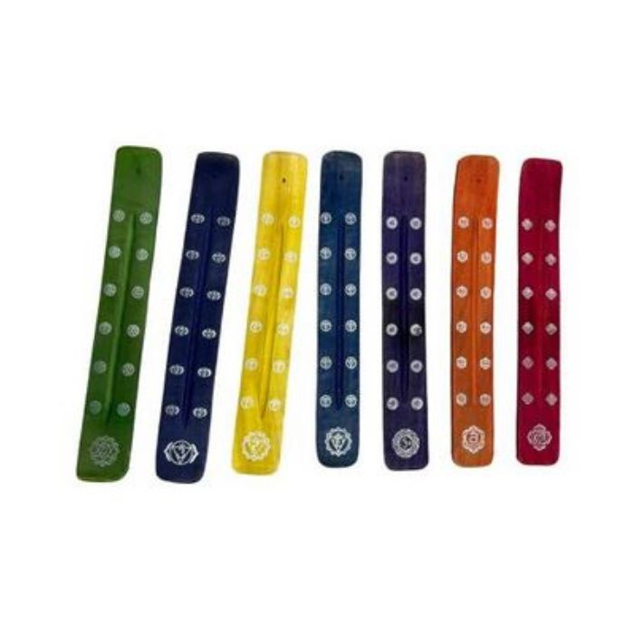 Brûleur à encens 10 po x 1,5 po Chakras