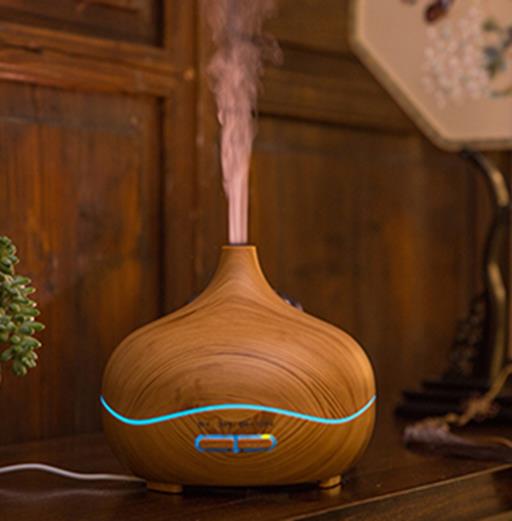Diffuseur électrique Zenn 300 ml en bois naturel