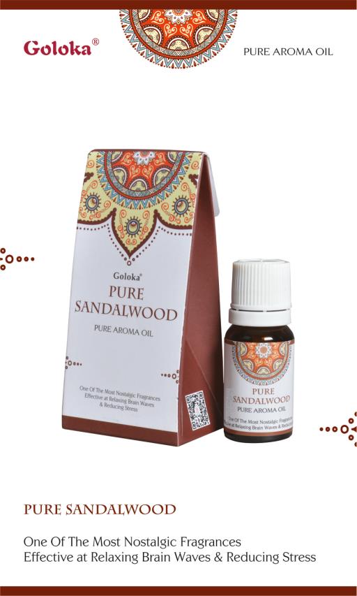 Huile aromatique Goloka 10ml bois de santal