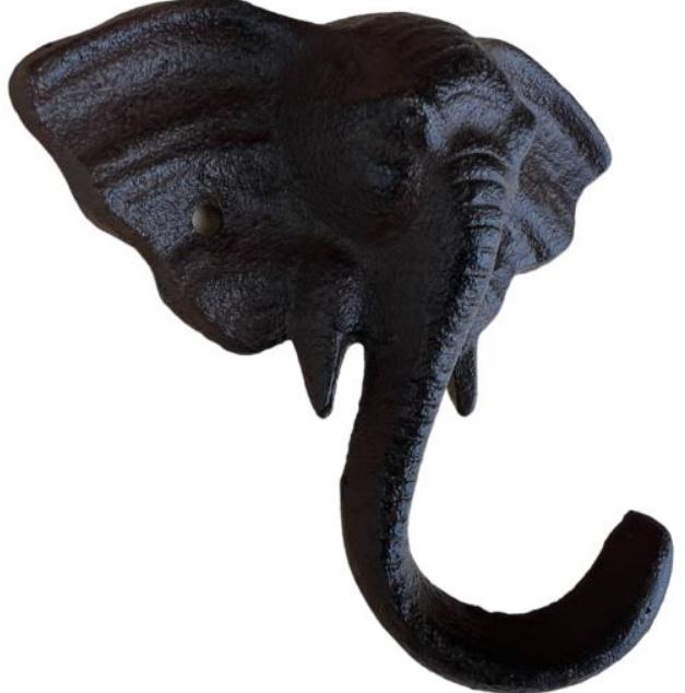 Crochet décoratif éléphant
