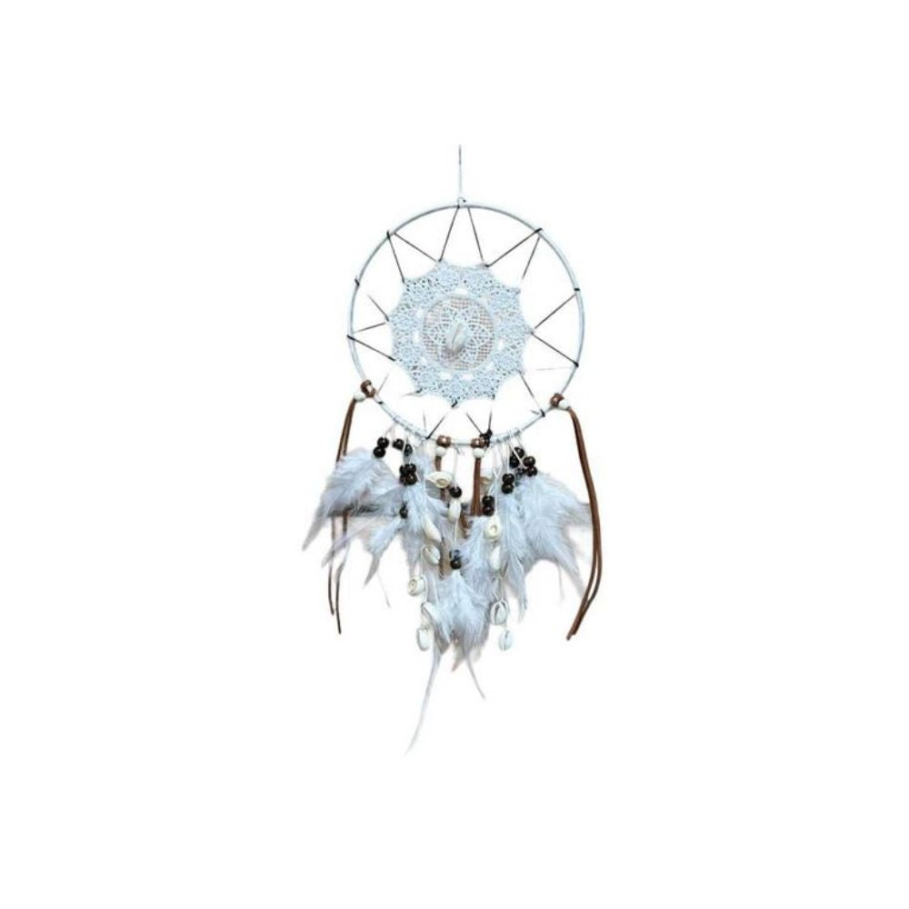 Capteur de rêve plumes 6 po x 19 po