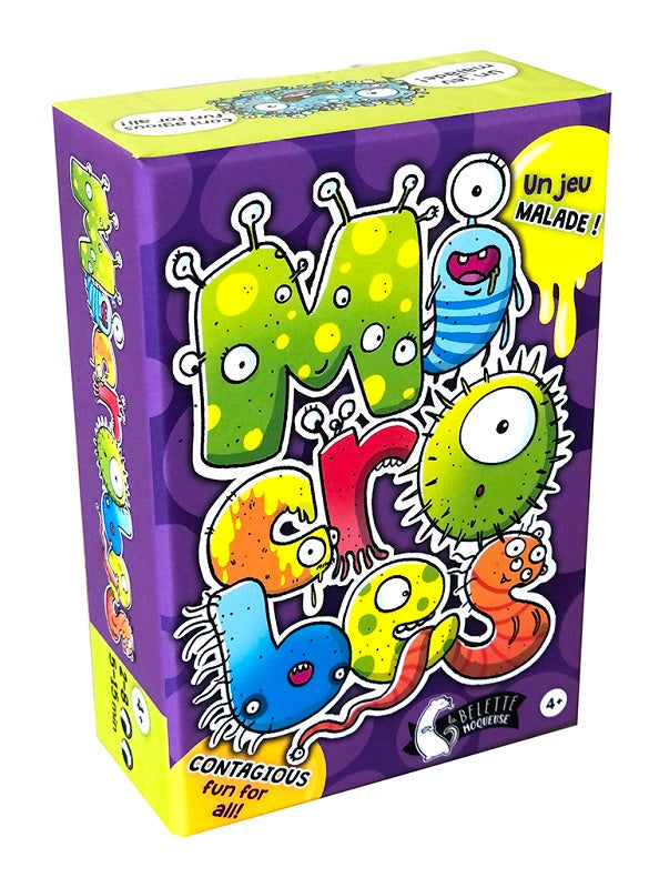 Jeu Microbes (4 ans et plus, 2 à 8 joueurs)