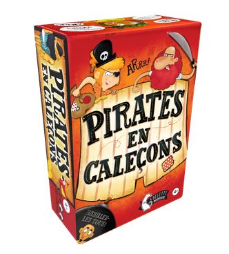 Jeu Pirates en caleçons (4 ans et plus, 2 à 6 joueurs)