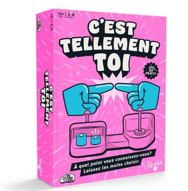 Jeu C'est tellement toi (12 ans et plus, 2 à 8 joueurs)