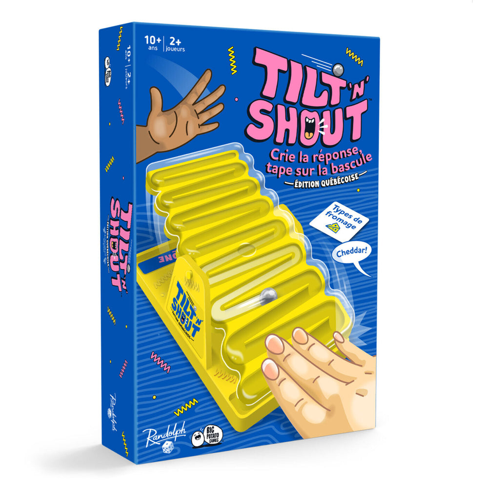 Jeu Tilt N' Shoot édition québécoise (10 ans et plus, 2 joueurs et plus)