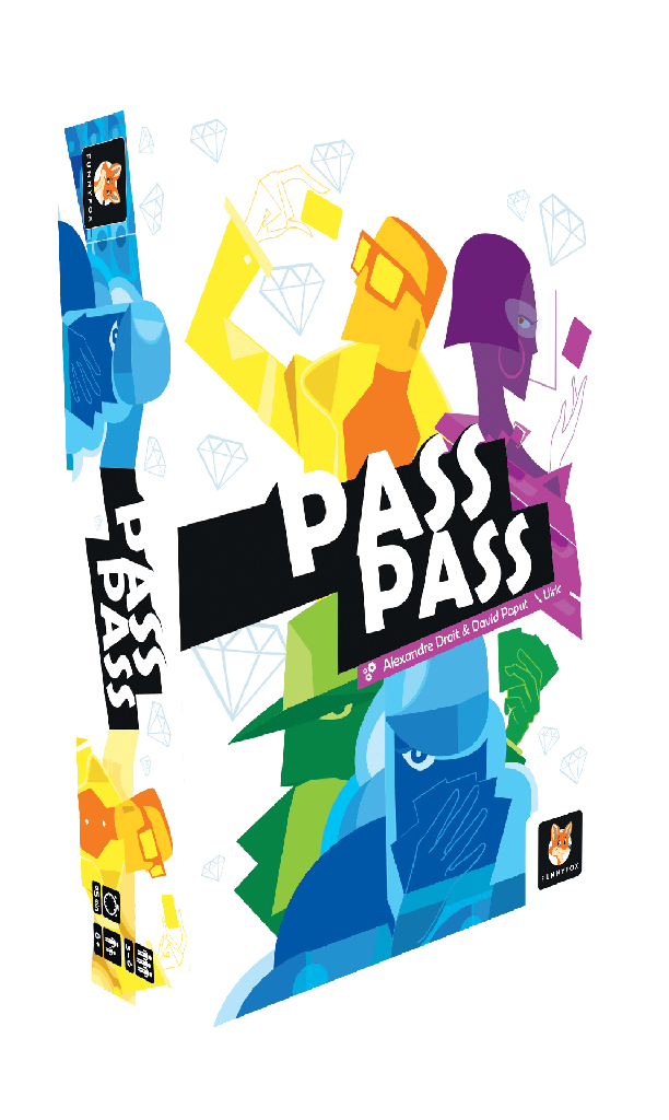 Jeu Pass pass (8 ans et plus, 3 à 6 joueurs)
