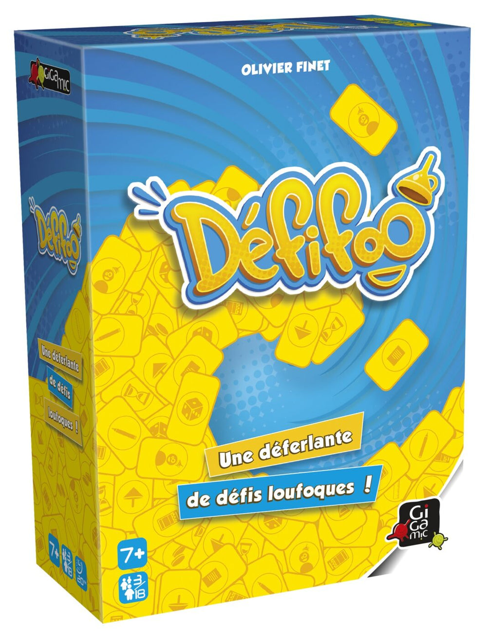Jeu Défifoo (3 à 8 joueurs, 7 ans et +)