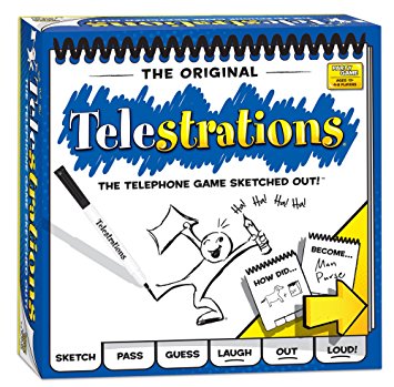 Jeu Telestrations édition québécoise (12 ans et plus, 4 à 8 joueurs)