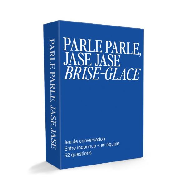 Jeu Parle Parle, Jase Jase - Brise-Glace