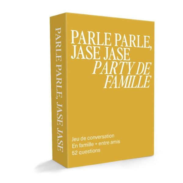 Jeu Parle Parle, Jase Jase - Party de famille