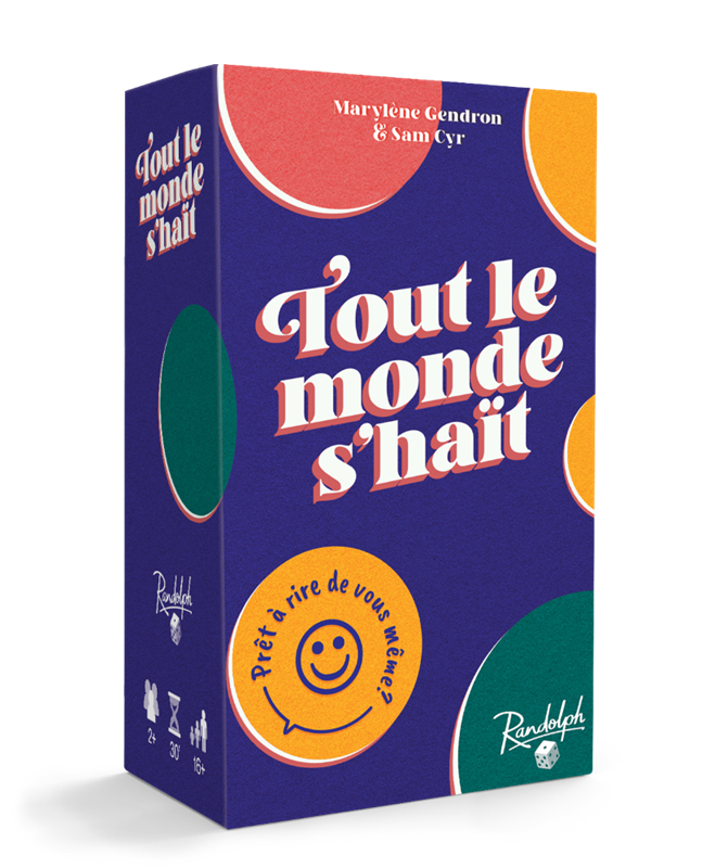 Jeu Tout le monde s'haït (16 ans et plus, 2 à 12 joueurs)