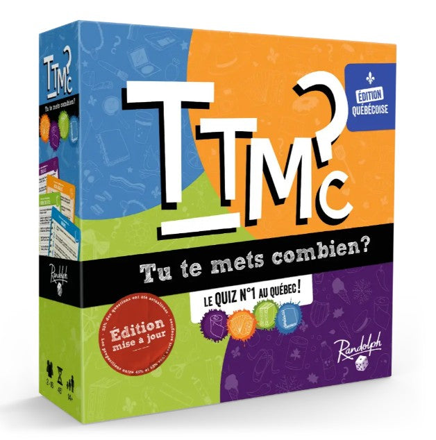 Jeu TTMC? Tu te mets combien? Nouvelle édition (14 ans et plus, 2 à 16 joueurs)