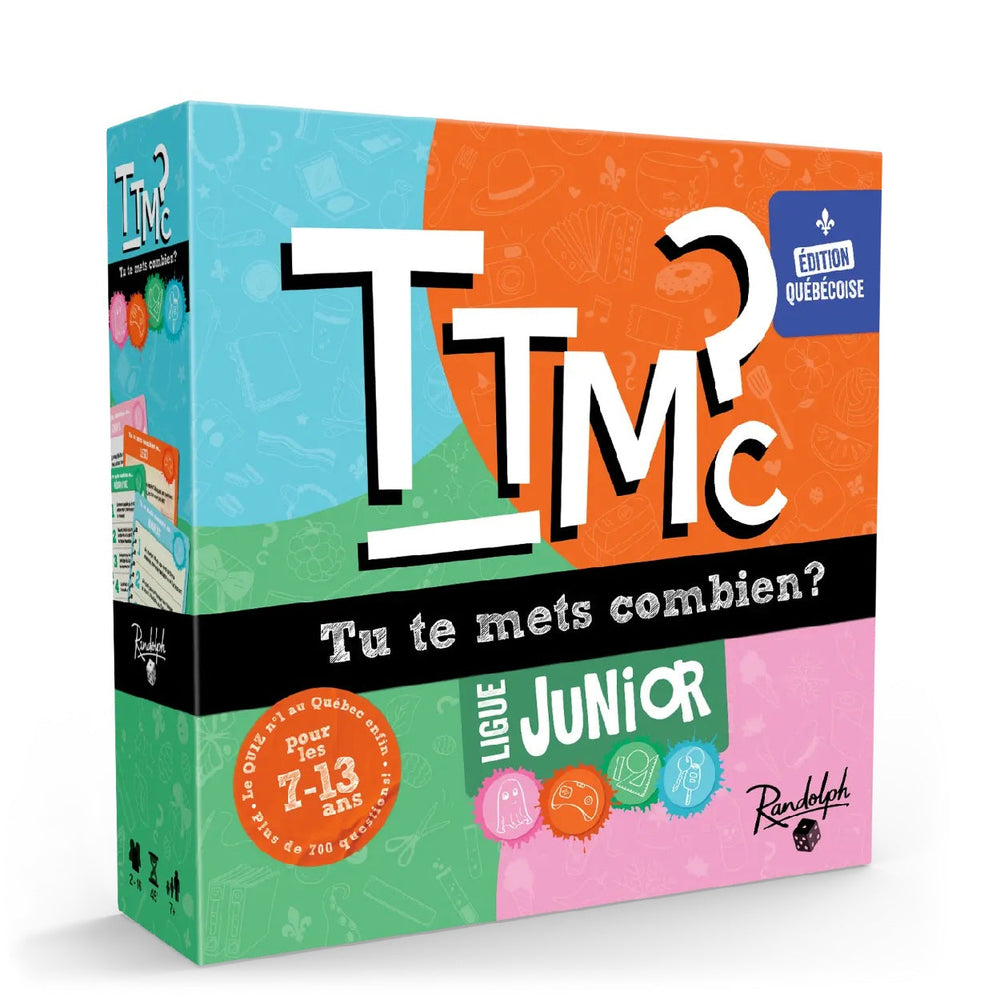 Jeu TTMC? Tu te mets combien? Ligue junior (7 à 13 ans, 2 à 16 joueurs)