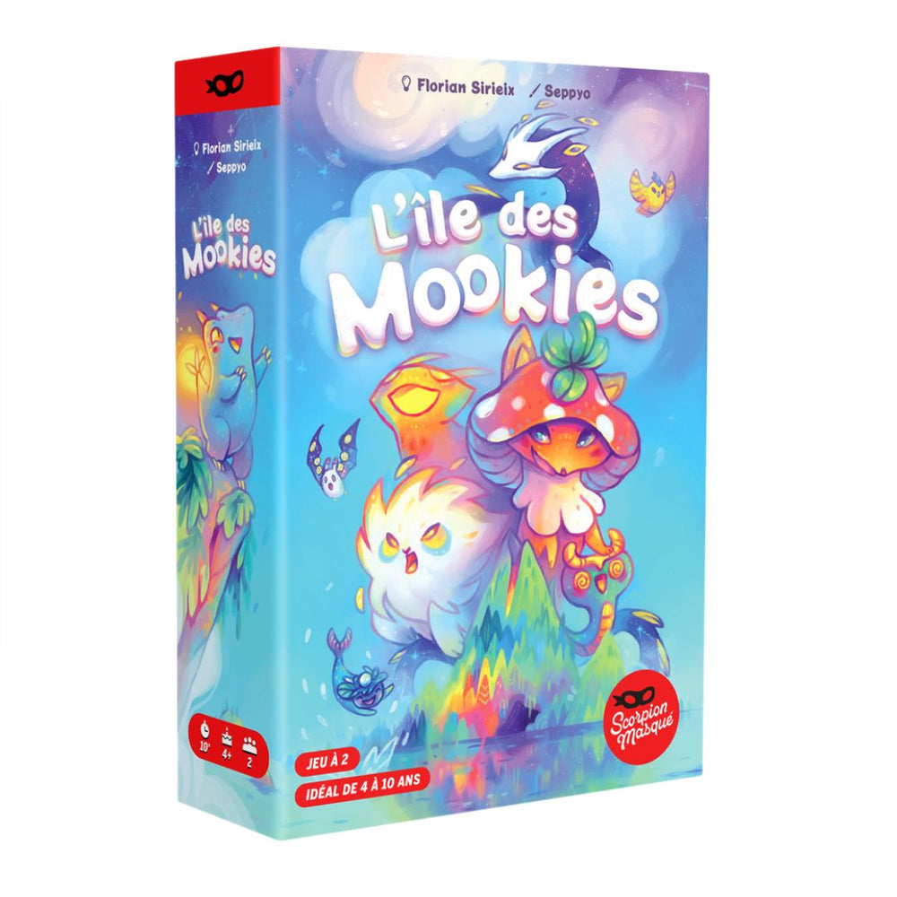 Jeu L'île des Mookies (4 ans et plus, 2 joueurs)