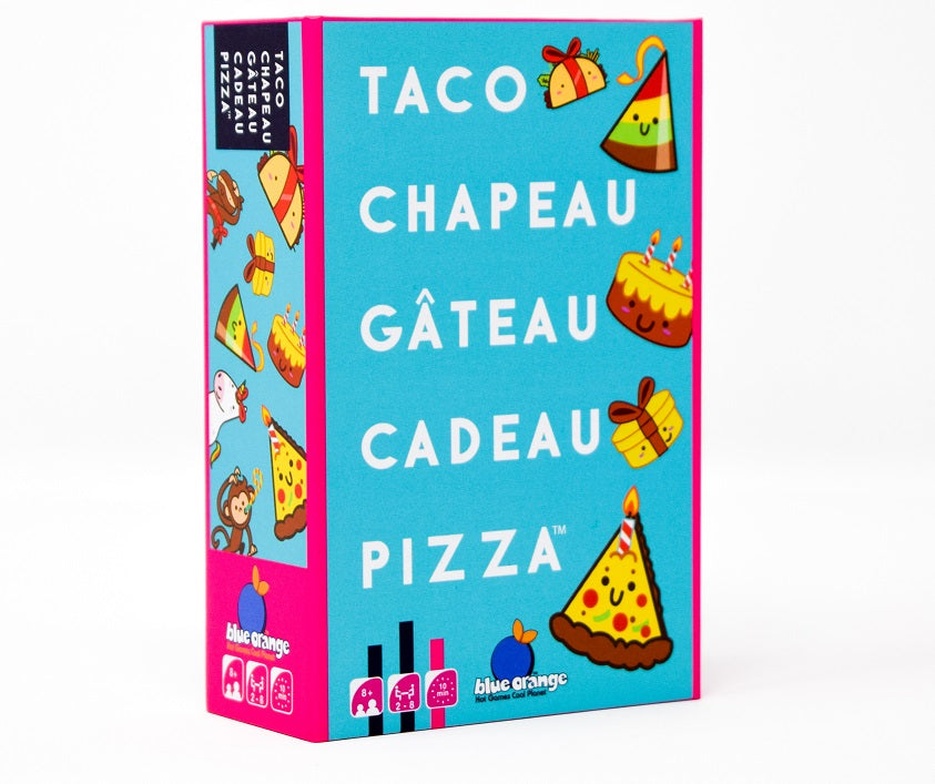 Jeu Taco, Chapeau, Gâteau... (8 ans et plus, 2 à 8 joueurs)