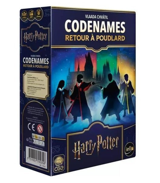 Jeu Codesnames retour à Poudlard (10 ans et plus, 4 à 8 joueurs)