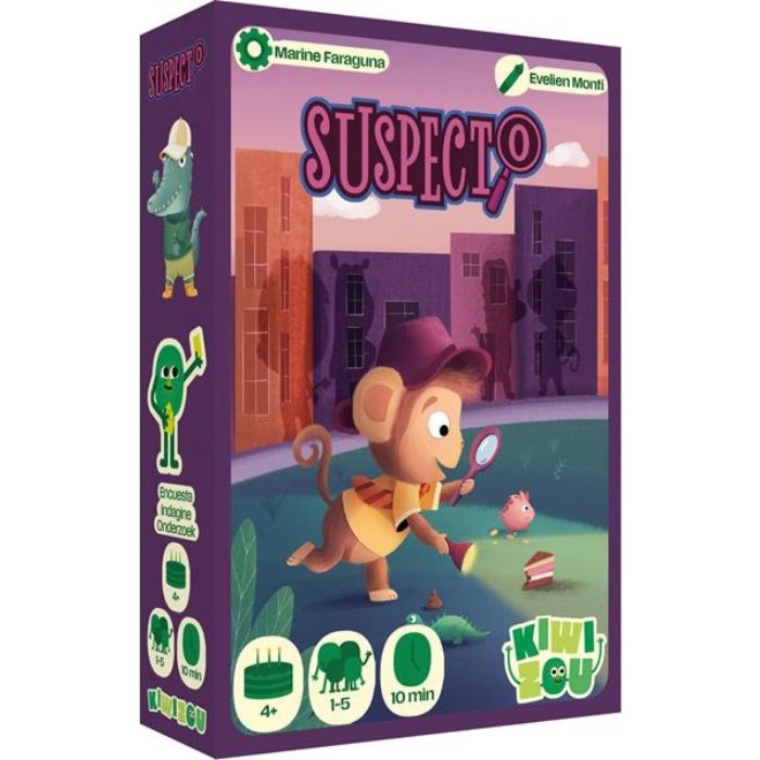 Jeu Suspecto (4 ans et plus, 1 à 5 joueurs)