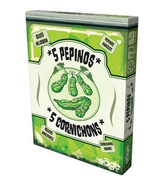 Jeu 5 cornichons (2 à 6 joueurs, 8 ans et +)