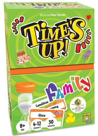 Jeu Time's Up édition famille (4 à 12 joueurs, 8 ans et +)