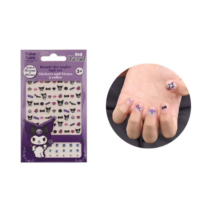 Ensemble pour ongles enfant Kawaii Kuromi