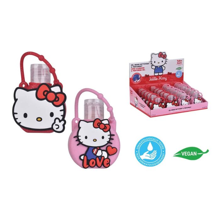 Gel désinfectant pour les mains 35 ml Kawaii Hello Kitty