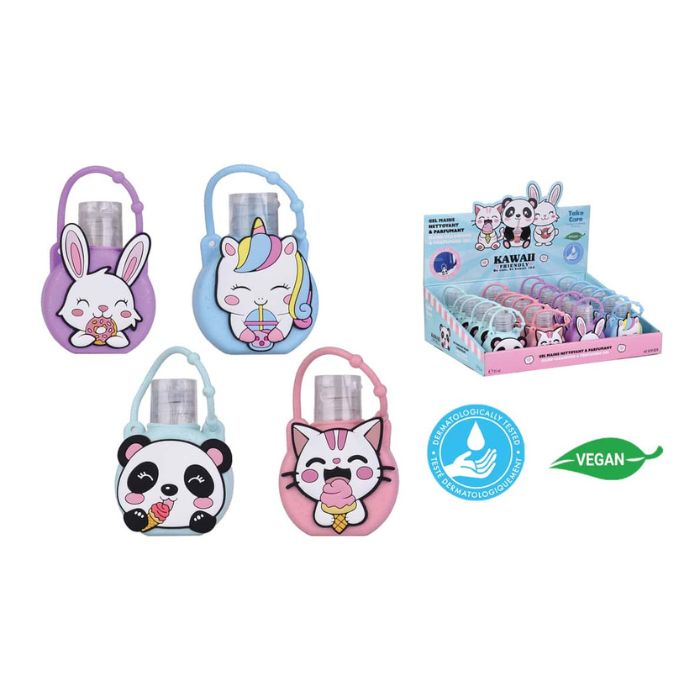 Gel désinfectant à main 35 ml Kawaii