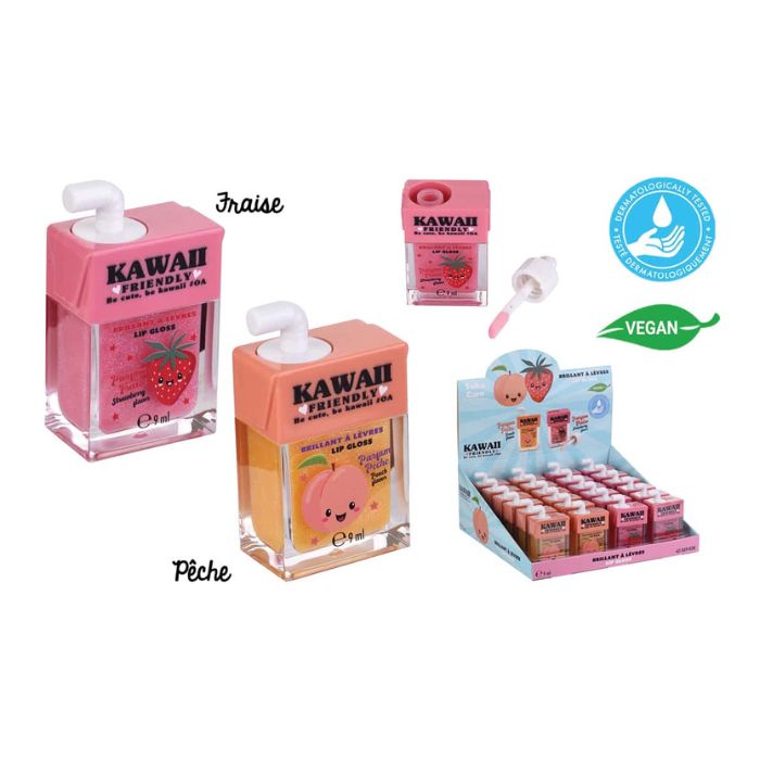 Brillant à lèvres 9 ml Kawaii