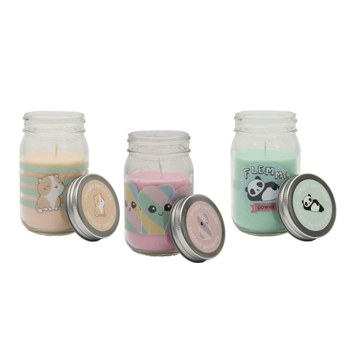 Bougie parfumée en pot Kawaii