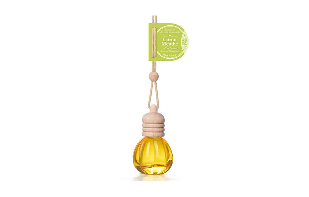 Diffuseur d'huile essentielle à suspendre 12 ml citron menthe