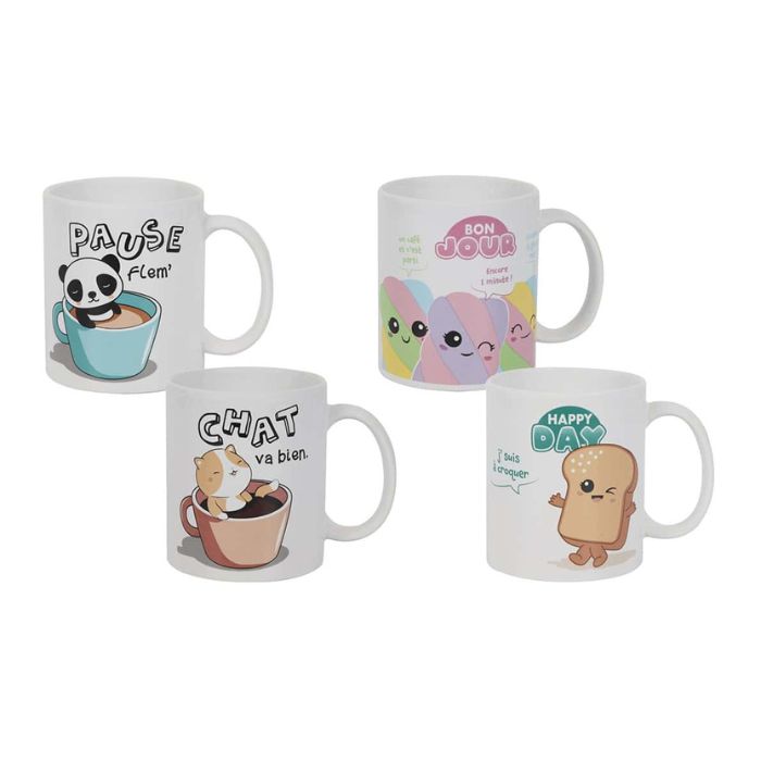 Tasse à café en céramique 300 ml Kawaii